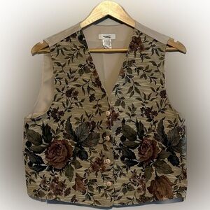 VINTAGE Dress Vest with buttons